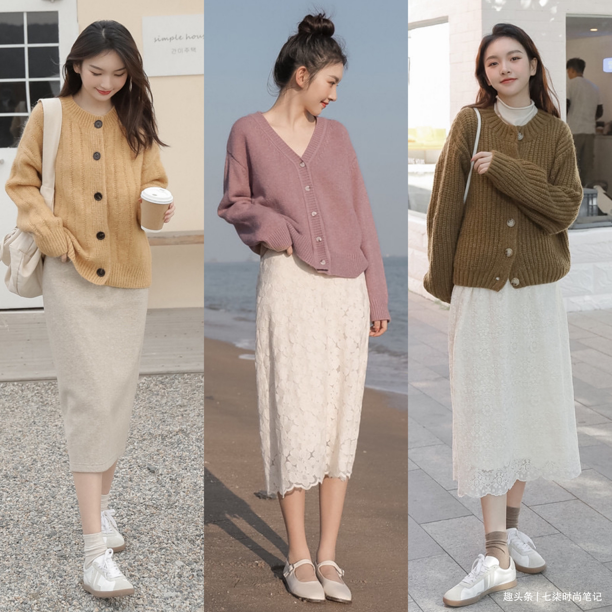 膨胀感|简单好学的初秋穿搭,休闲、气质又实用