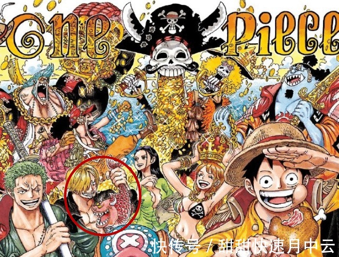 大和|海贼王漫画1000话彩图，告诉我们路飞第10位伙伴，他就是桃之助