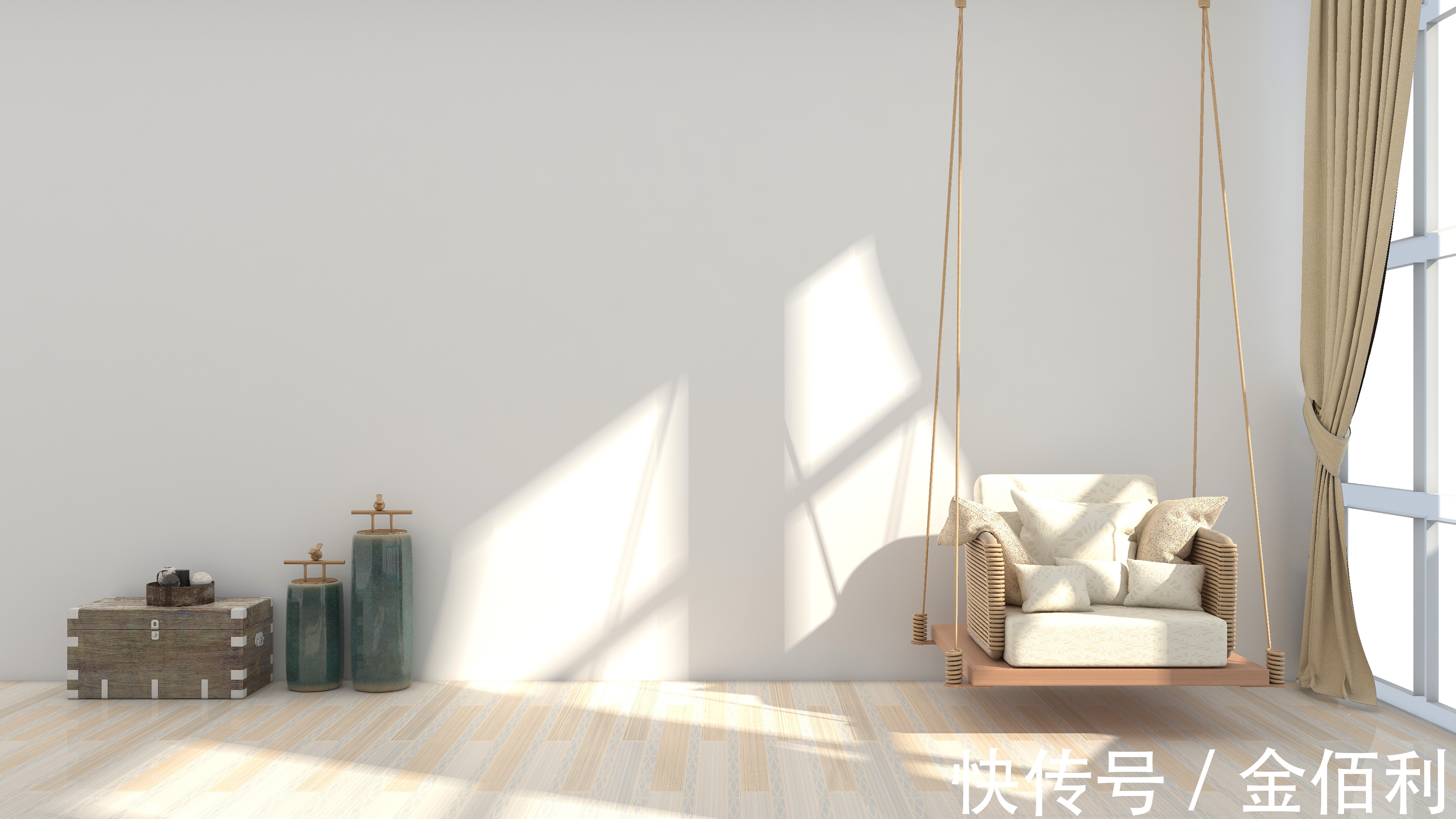 室内花园|窗帘这样装,舒适又高颜值