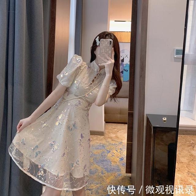  改良|上游时尚｜人间尤物的国风改良旗袍，温柔气质又显瘦