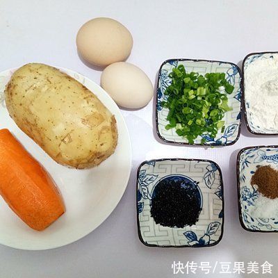 土豆|快手早餐——土豆蛋饼