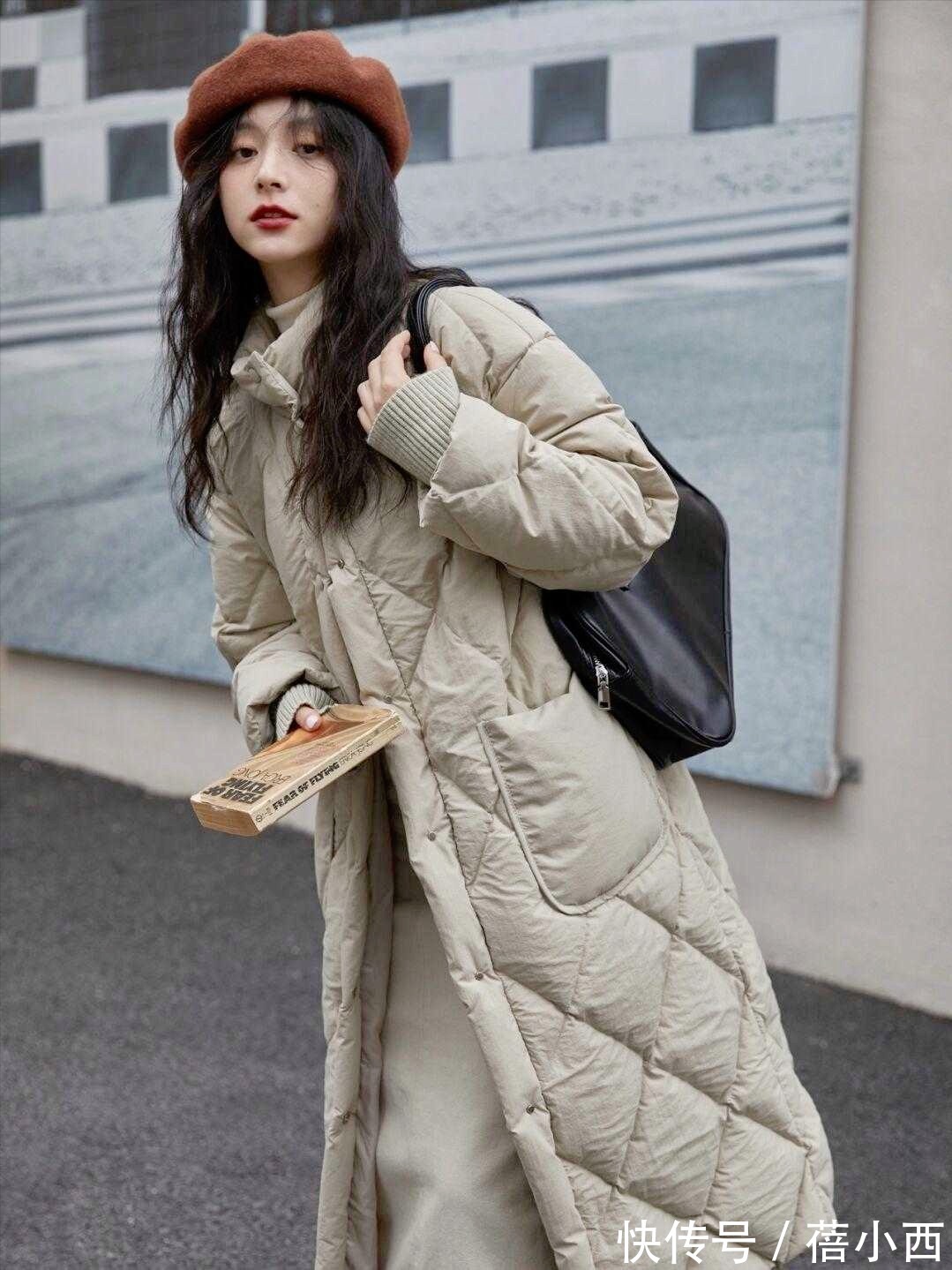 博主|时髦精今冬穿的外套不再是棉服,而是羽绒服,保暖、高级又有气质