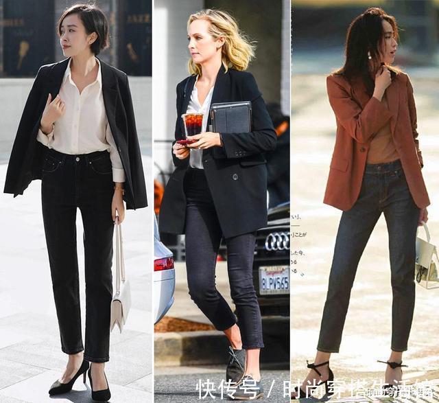 秋天|讲究穿衣的女人,秋天不会拒绝“牛仔裤”,这些搭配技巧超实用