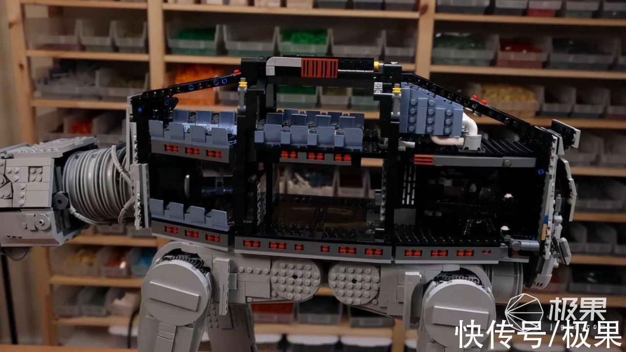 星战|6785个零件!这可能是目前最大块头的星战乐高!能塞一只军团