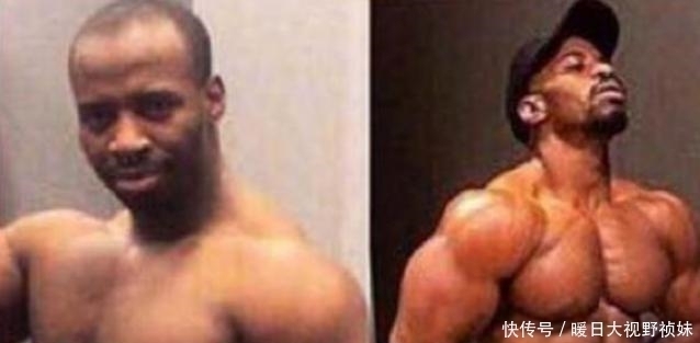 差别|当肌肉男停止训练6个月，小伙晒出前后变化图，网友：差别真明显