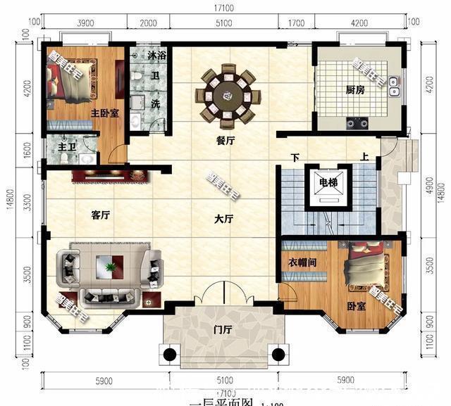 豪宅|两栋建在农村的多层豪宅,都带电梯设计,每层一户均有厨房