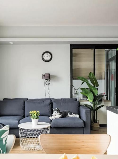 厕所|93㎡,硬是舍弃电视墙,厕所改“2个门”太明智了,晒晒全屋