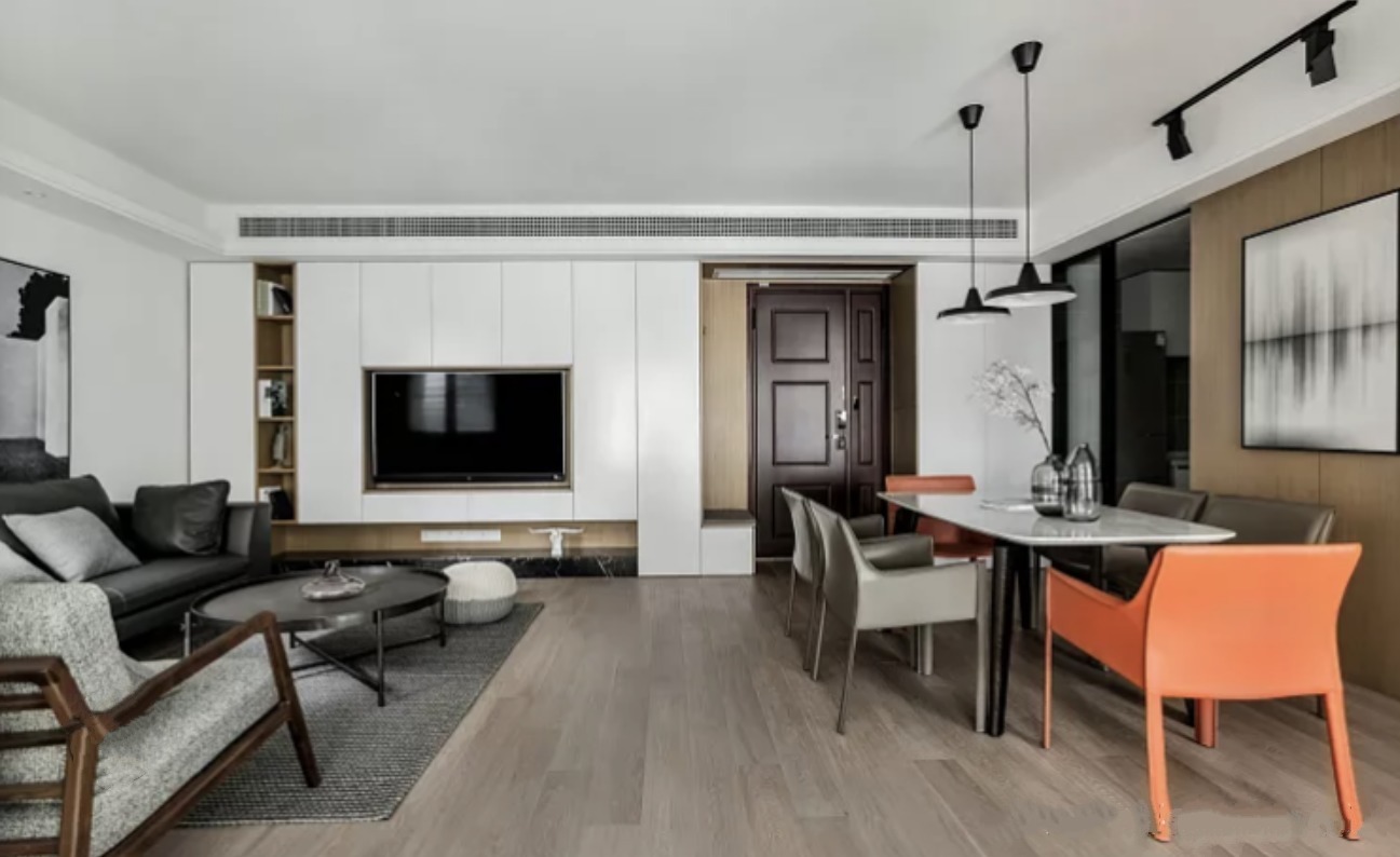 折叠门|装修时房门别装单开门了，他家这么设计，让全屋瞬间放大一倍