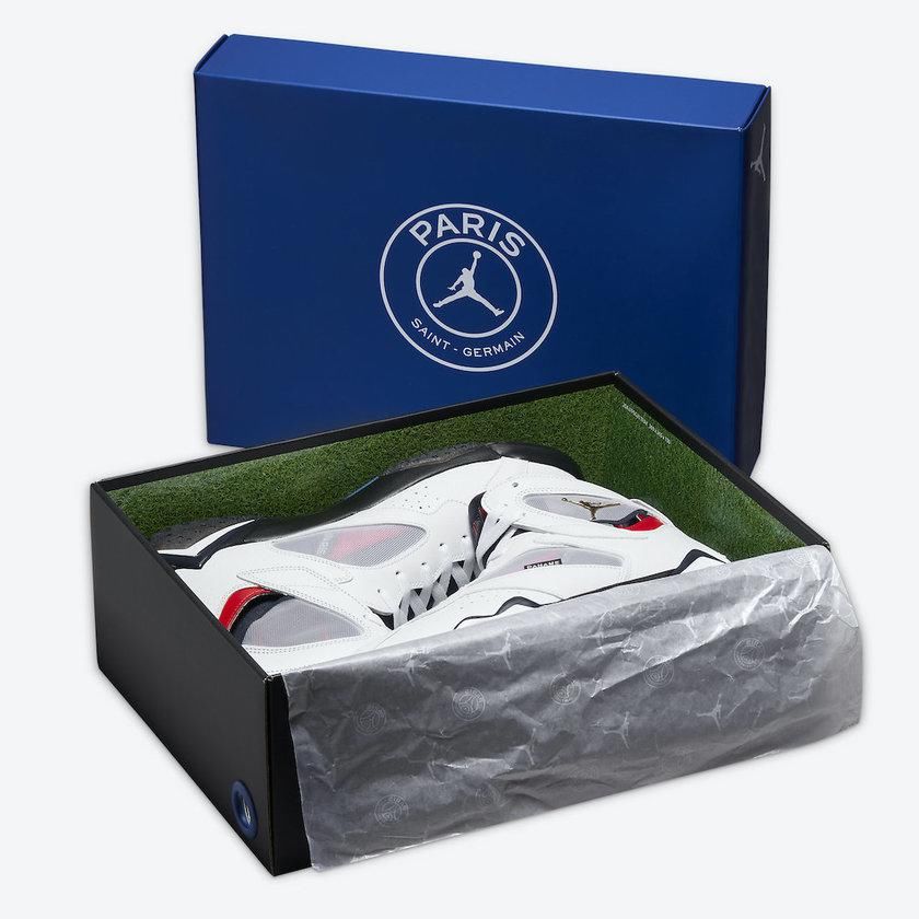 埃菲尔铁塔造型 logo 有点意思！Air Jordan 7 “PSG” 官图释出，即将发布！