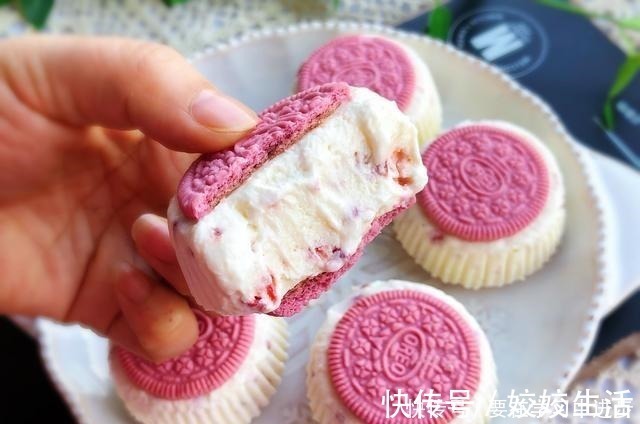 爱吃奥利奥的人注意教你3步做成冰淇淋,冰凉丝滑,香甜无冰渣