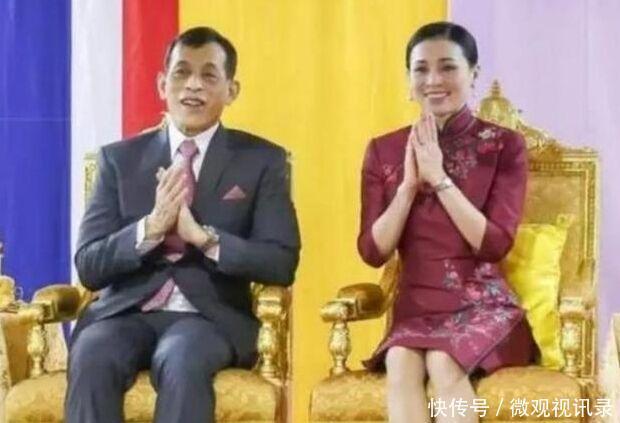 42岁苏提达才是泰王心尖的人!红色旗袍演绎中国风,凤仪万方太美