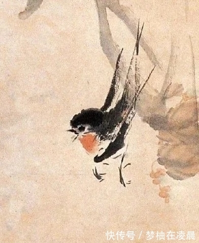 笔法&任伯年笔下的小写意鸟儿