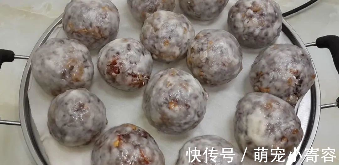 糯米粉这样做才简单,加半斤红豆,软糯又香甜,学会都能开店了