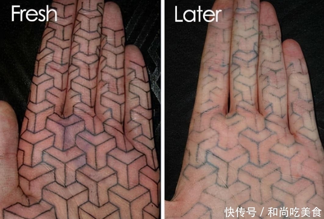 纹身|你知道纹身老了以后会变成什么样子吗?