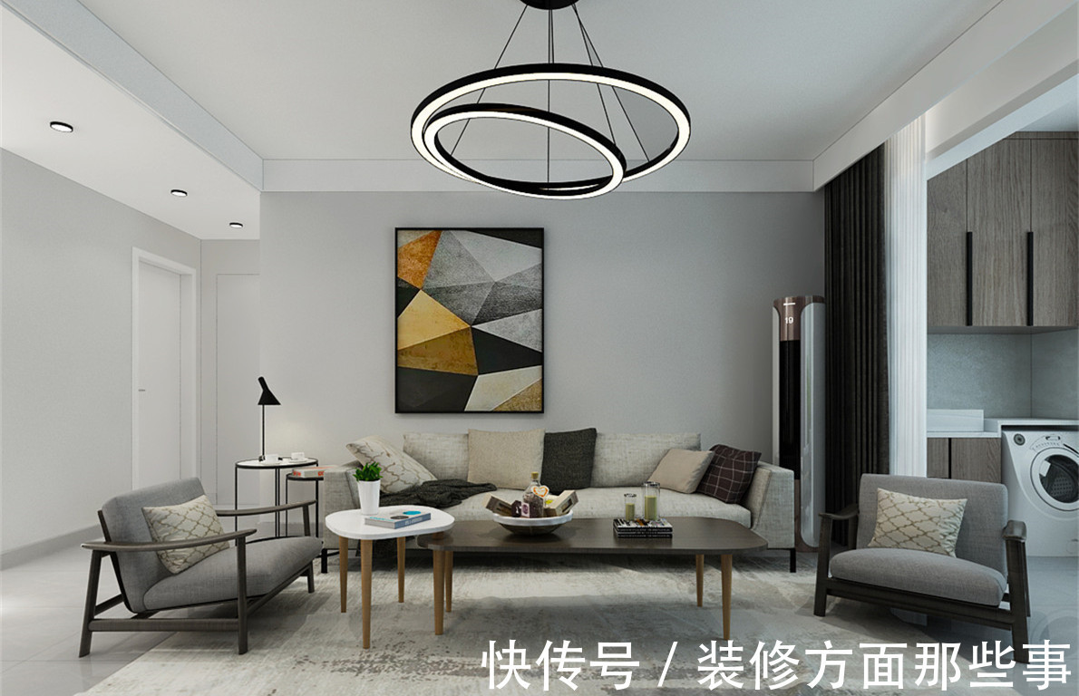 生活方式|120平简约风三居室,白色玄关简单美观开启简单愉快的生活方式