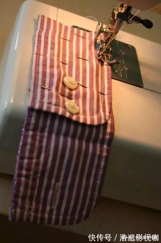 围嘴|这妈妈太会省了,去年的旧衬衫改成了孩子的连衣裙,DIY旧物改造