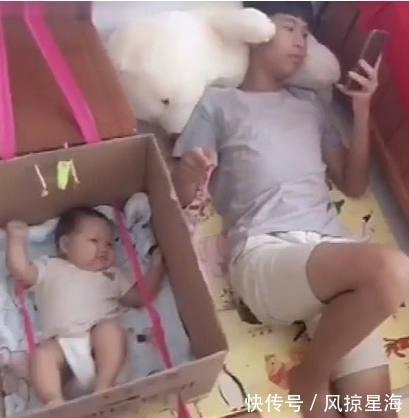 壳盒|姐姐让弟弟帮忙带娃,回到家看到的画面,当场笑出猪叫