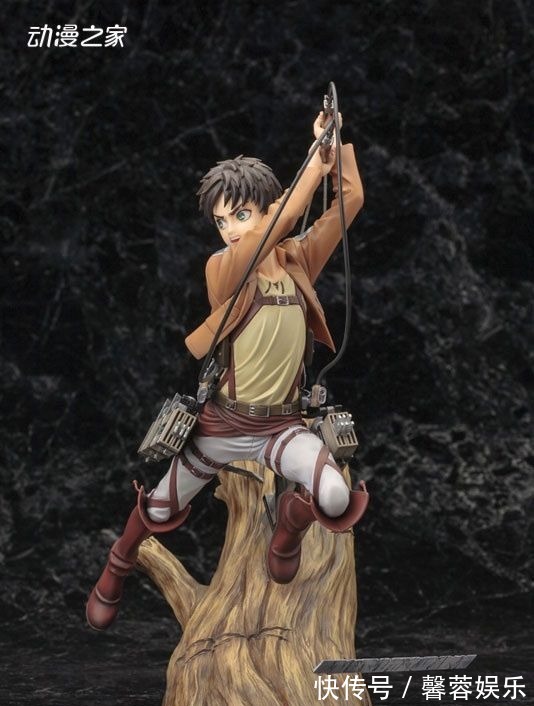 手办|寿屋《进击的巨人》艾伦·耶格尔18比例重制版手办