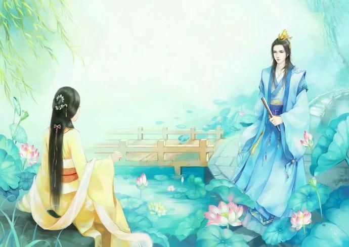 晁采@才女送爱人肉麻情诗,对方回诗一首一个敢写一个敢回,天生一对