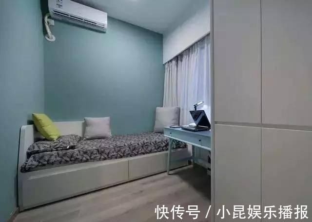 储物空间|老公坚持客厅铺水泥砖,过道还给女儿装秋千,入住后晒晒全屋