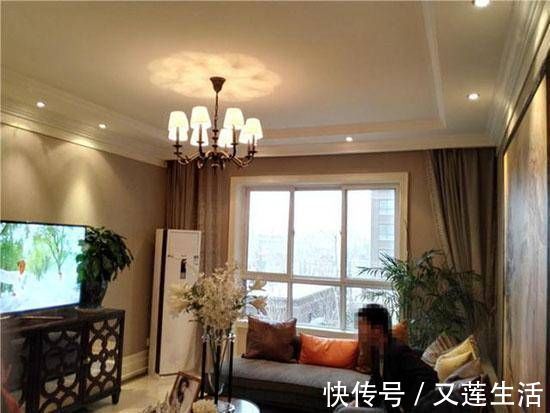 客厅|晒晒我家全包装修,进门看到客厅我和老婆都愣住了,效果超预期