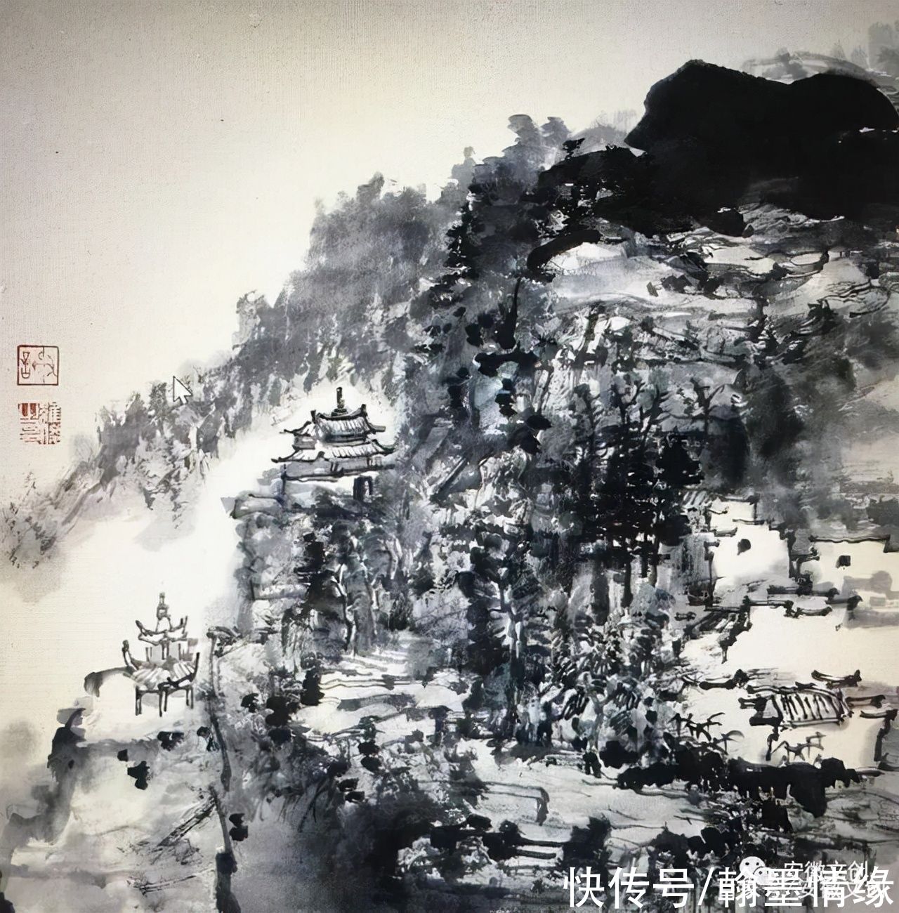 笔墨|名家谢维俊浅析中国笔墨文化