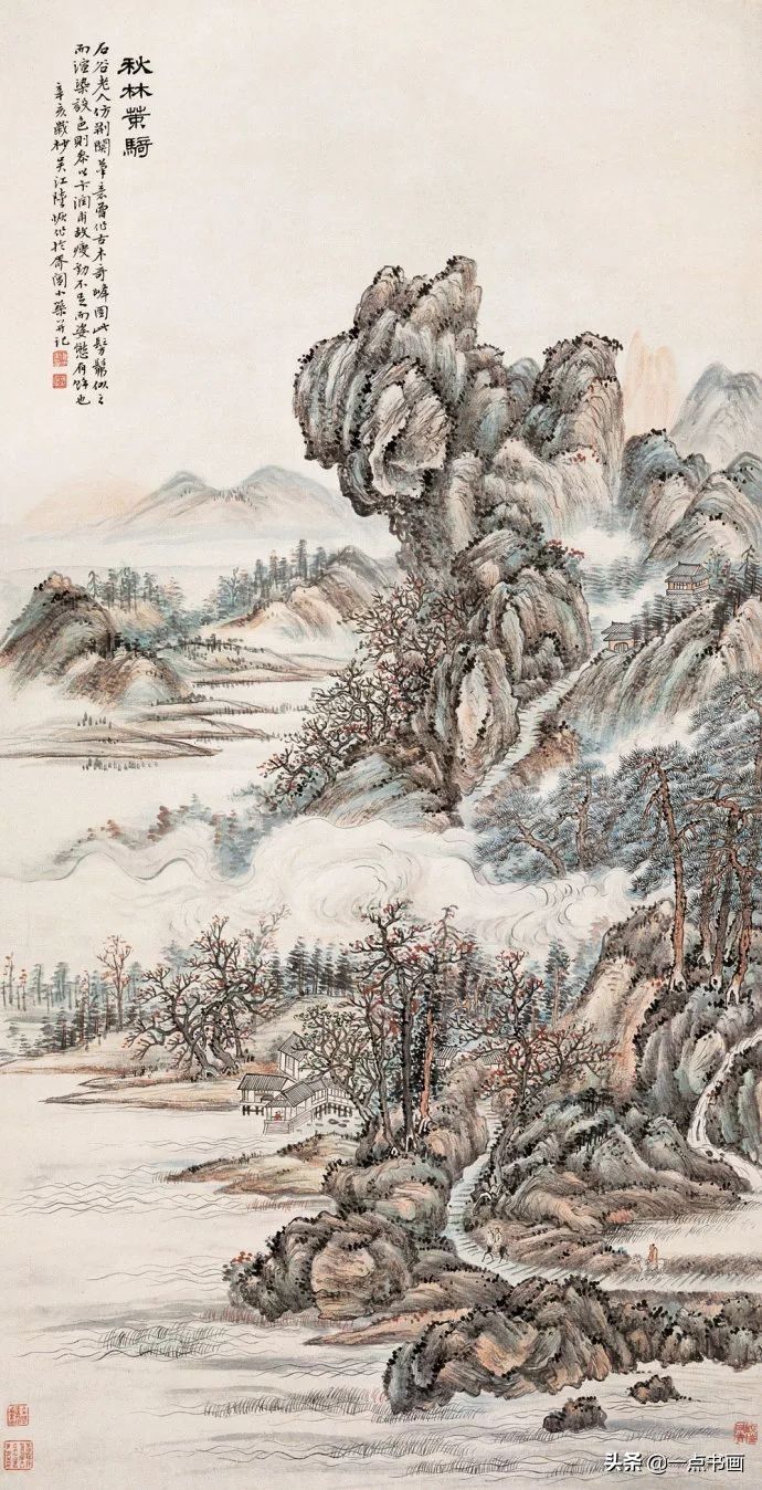 功名之路|清末全才画家 陆恢 国画作品欣赏