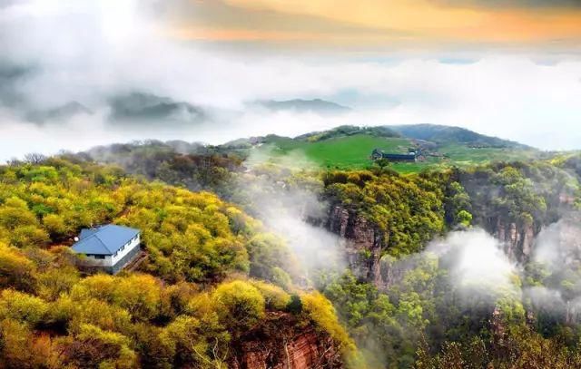 原来河南有如此美艳的仙山，水秀山明，步步皆景，太惊艳了！