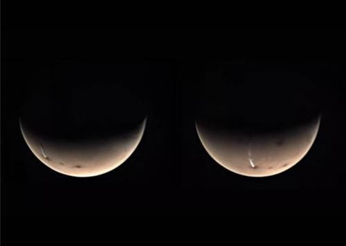 探测器 火星有生命探测器拍到火星升起白烟,ESA照片确定来自火星