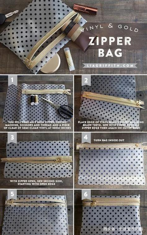 23种手工布包的做法，承包所有的收纳，旧衣服就能做，附教程