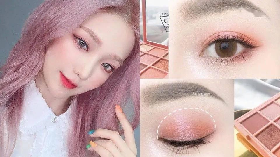 混血感|绝美渐层眼妆,实用九宫格眼影盘画眼影技巧公开!