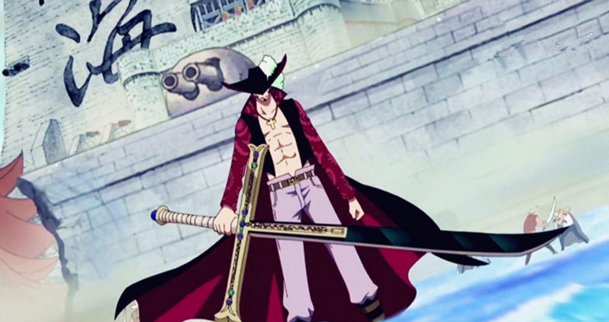 雷利|海贼王:雷利和香克斯都是剑术高手,为何鹰眼被称为世界大剑豪?