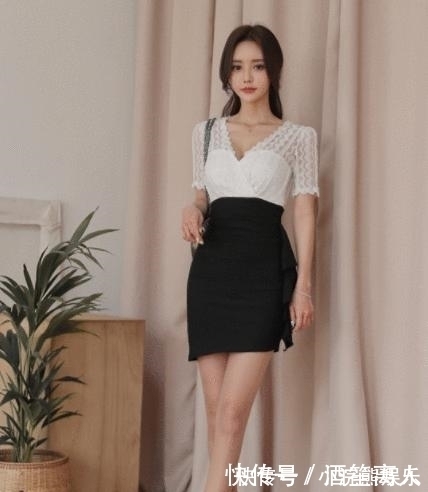 范大姐 时尚修身的连衣裙,轻松彰显出女性修长的美腿