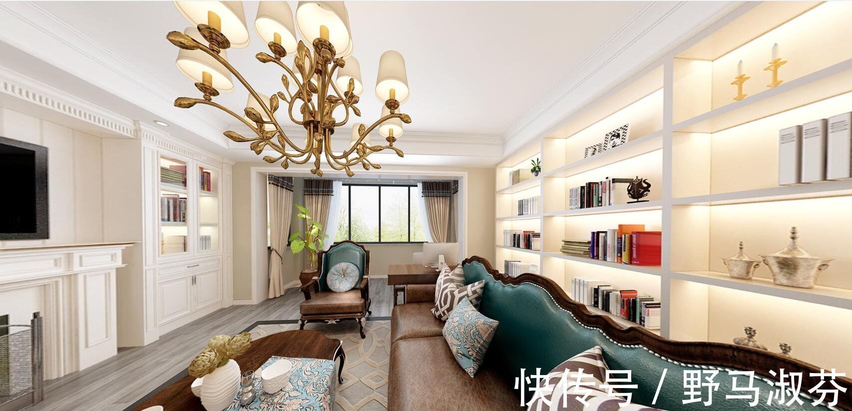 180㎡现代简约风,现代与复古并存,尽显精致生活格调