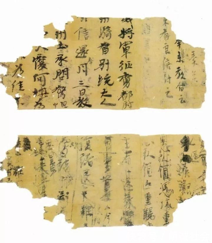 来源$看懂这几张破纸,你就知道王羲之的书法来源了