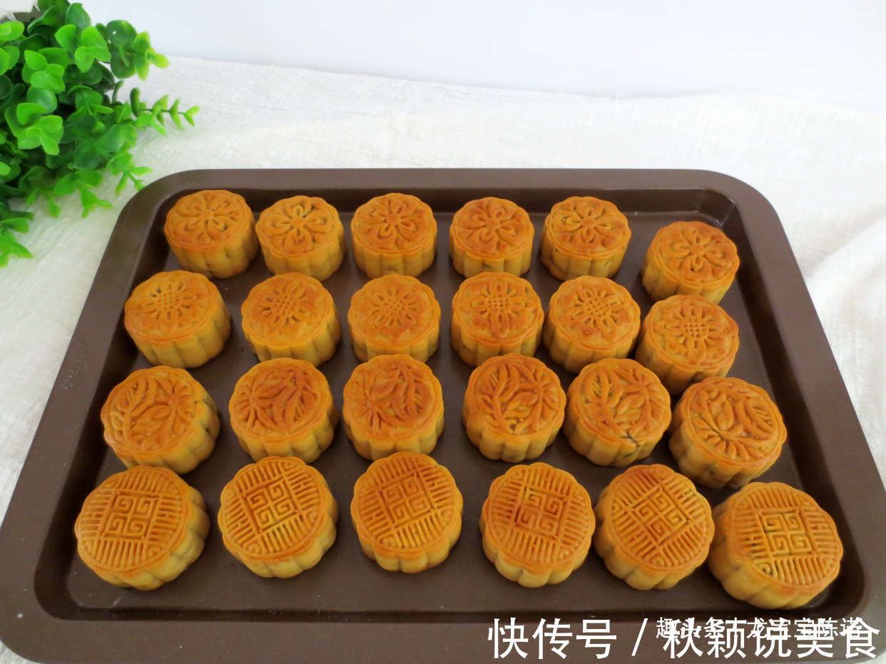 自制五仁馅月饼,放白糖还是红糖,区别很大,别放错了