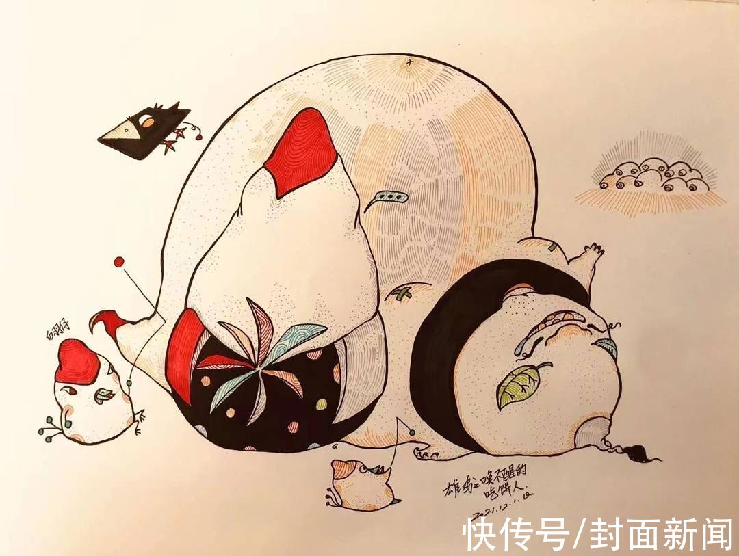 主海报&封面独家 |《雄鸡凝视》落选金鸡奖主海报 新作获安徒生国际艺术奖金奖