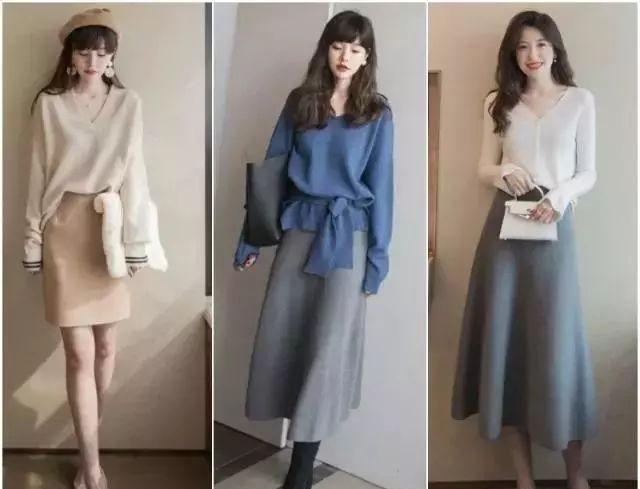 针织裙 秋冬搭配不容错过!一件毛衣照样穿出时尚敢感,慵懒知性又高级