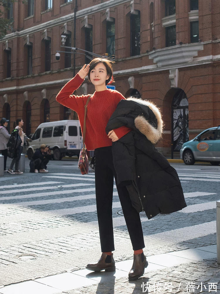 开衫 Chic!高级!秋冬还是穿毛衣最温柔,搭配半身裙、裤子打造好气质