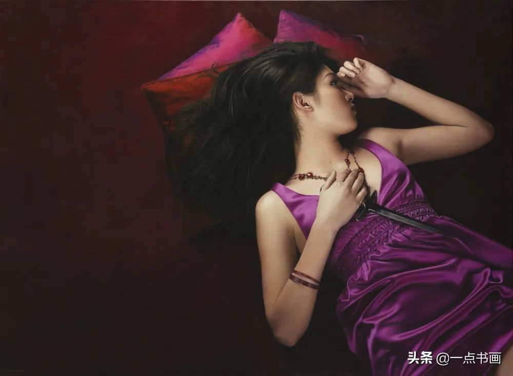 油画#菲利普的人体油画，比照片还真实