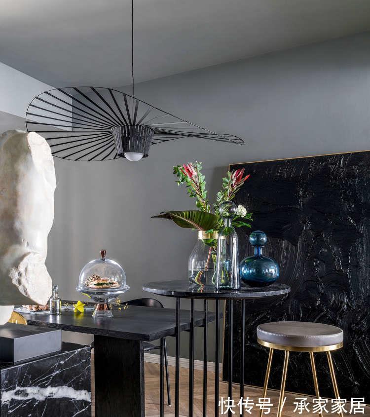 艺术感#220平方米的上海四居室,满满的艺术感,灵动又高级