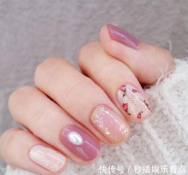 浪漫|浪漫的樱花季到了,赶快来跟女神们,get浪漫的仙女美甲吧