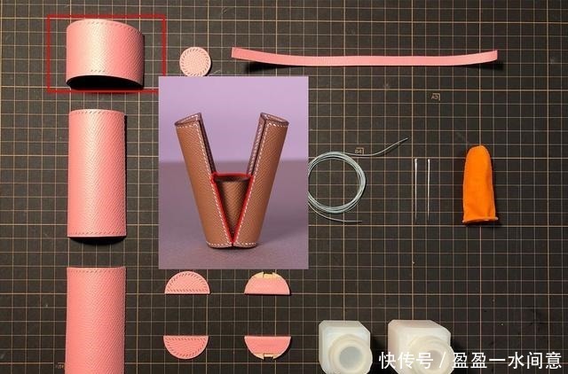 驹缝法 匡乐分享做一枚口红套让我学会了驹缝法!