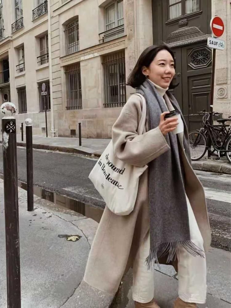 系围巾也有大讲究,简单易学的通用诀窍,为你造型加分