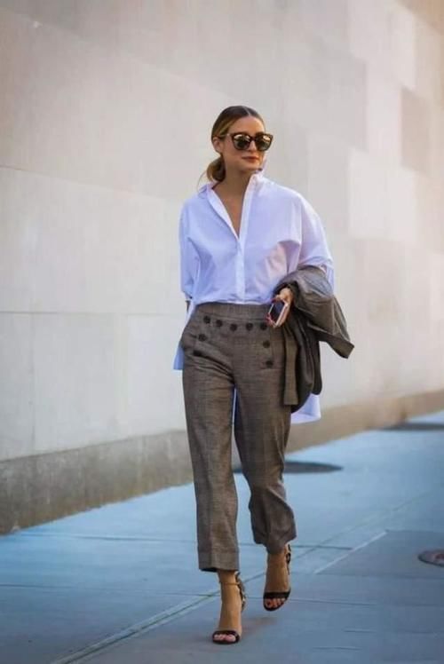 阔腿裤已经过时了？今春流行穿的是“卡布里裤”，显高又显瘦