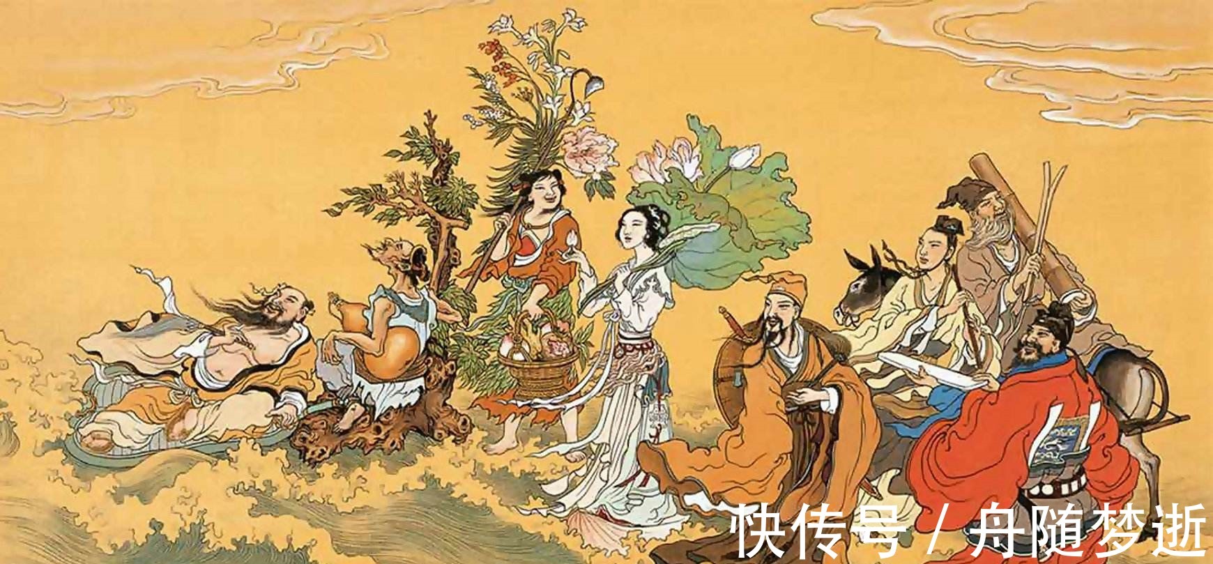 何仙姑$八仙是哪几个,历史上真有其人吗