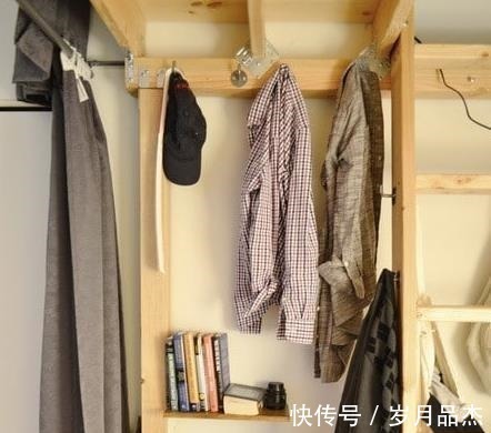 loft|卧室5㎡不到,一鼓作气将床抬高1米7,上面睡觉下面储物,赚了