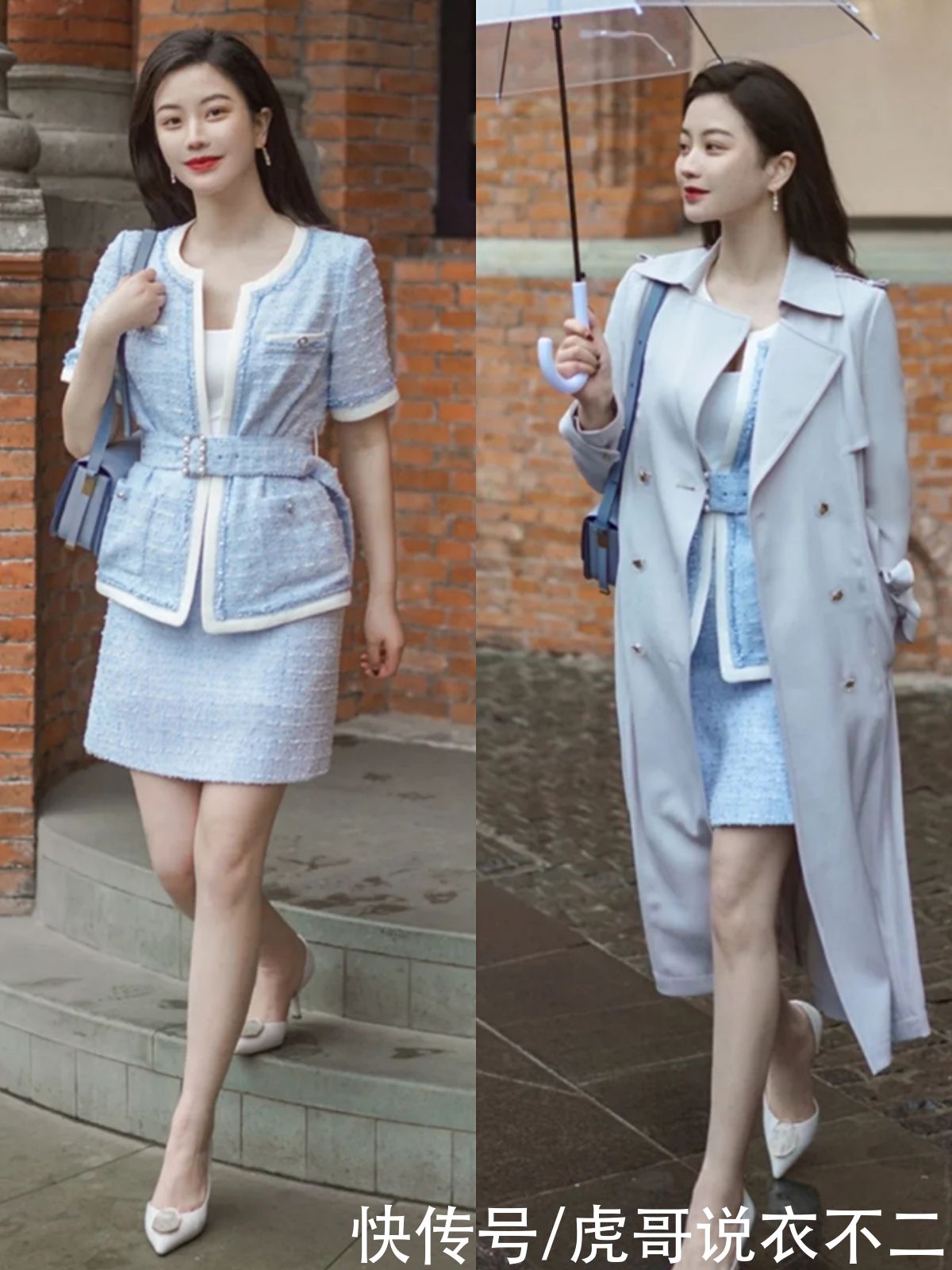 “人间富贵花”风格穿起来有多美？看她就知道，知性优雅又有气质