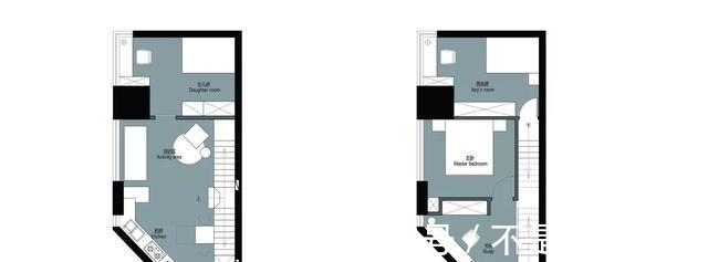 边桌|买不起学区房大房子,一家四口蜗居47平,设计师爆改成三室一厅