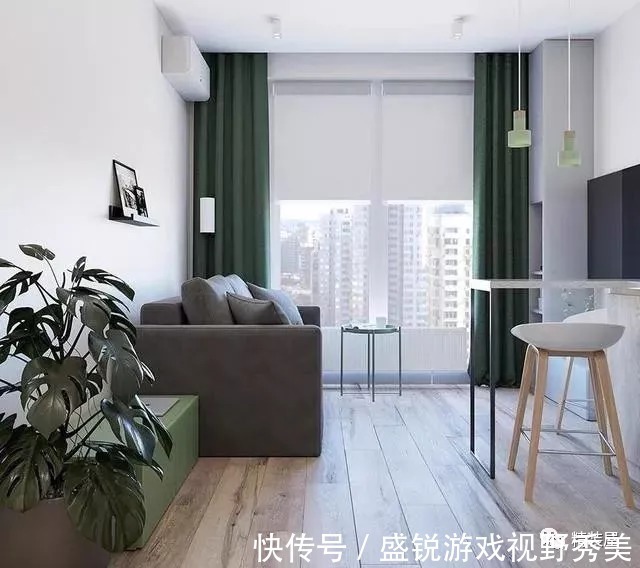 睡眠质量|看了中年阿姨的39㎡公寓后才知道,北欧风格装修,真的适合小户型